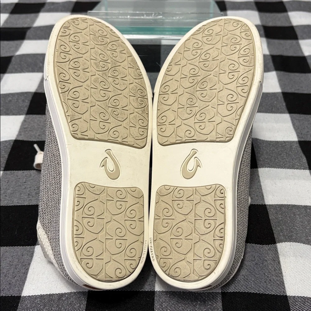 EXC! Olukai Pehuea Lī Tapa Sneakers Shoes Size 7.5 Breathable Mesh Lightweight